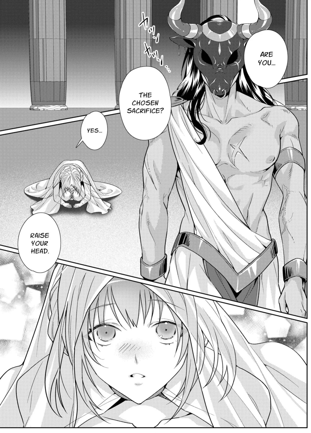 [DARKMOON (KINOKO Mochi)] Kemono Kami-sama to Ikenie no Hanayome | The Beast God and His Sacrificial Bride [English] [nasmas]