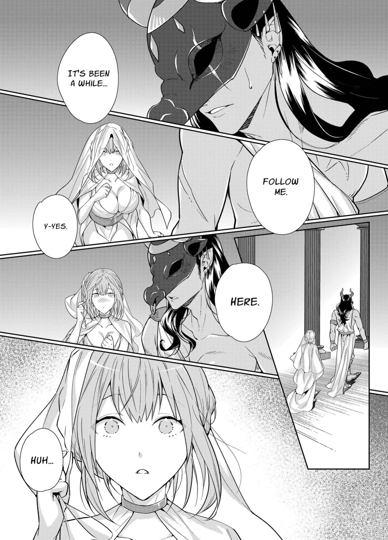 [DARKMOON (KINOKO Mochi)] Kemono Kami-sama to Ikenie no Hanayome | The Beast God and His Sacrificial Bride [English] [nasmas]