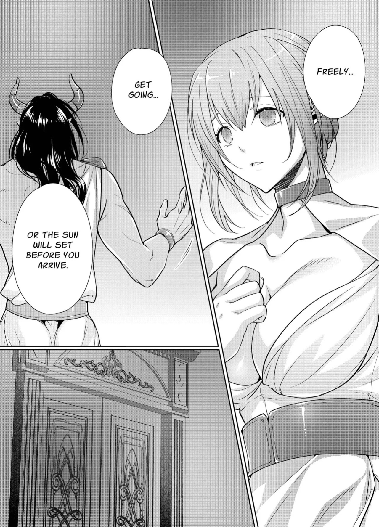 [DARKMOON (KINOKO Mochi)] Kemono Kami-sama to Ikenie no Hanayome | The Beast God and His Sacrificial Bride [English] [nasmas]