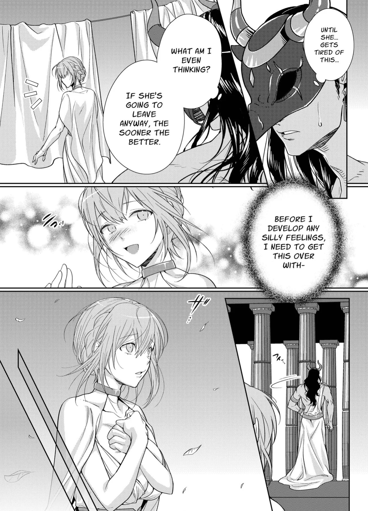 [DARKMOON (KINOKO Mochi)] Kemono Kami-sama to Ikenie no Hanayome | The Beast God and His Sacrificial Bride [English] [nasmas]