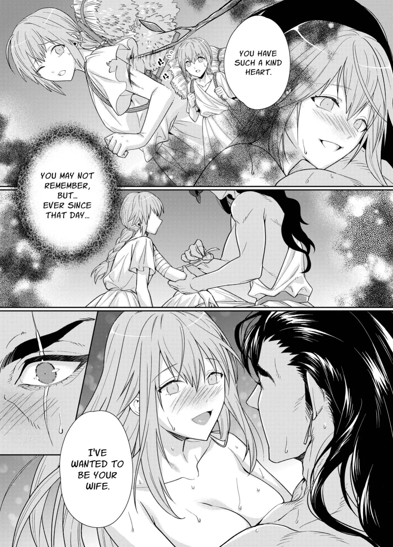 [DARKMOON (KINOKO Mochi)] Kemono Kami-sama to Ikenie no Hanayome | The Beast God and His Sacrificial Bride [English] [nasmas]