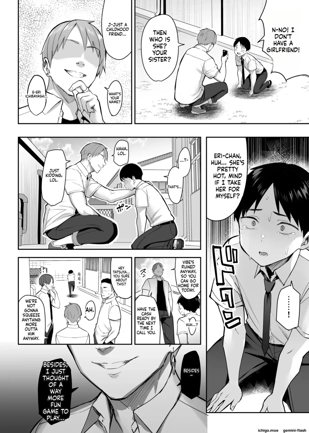 [Ichibocchi (Ichinomiya Yuu)] Compilation: The Seven Days When My Childhood Friend Whom I’d Always Loved Was Toyed With by Delinquents [MTL]
