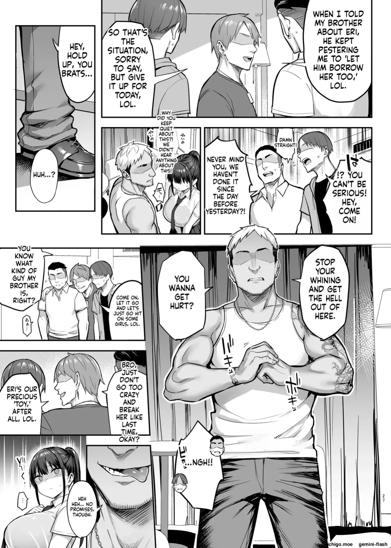 [Ichibocchi (Ichinomiya Yuu)] Compilation: The Seven Days When My Childhood Friend Whom I’d Always Loved Was Toyed With by Delinquents [MTL]
