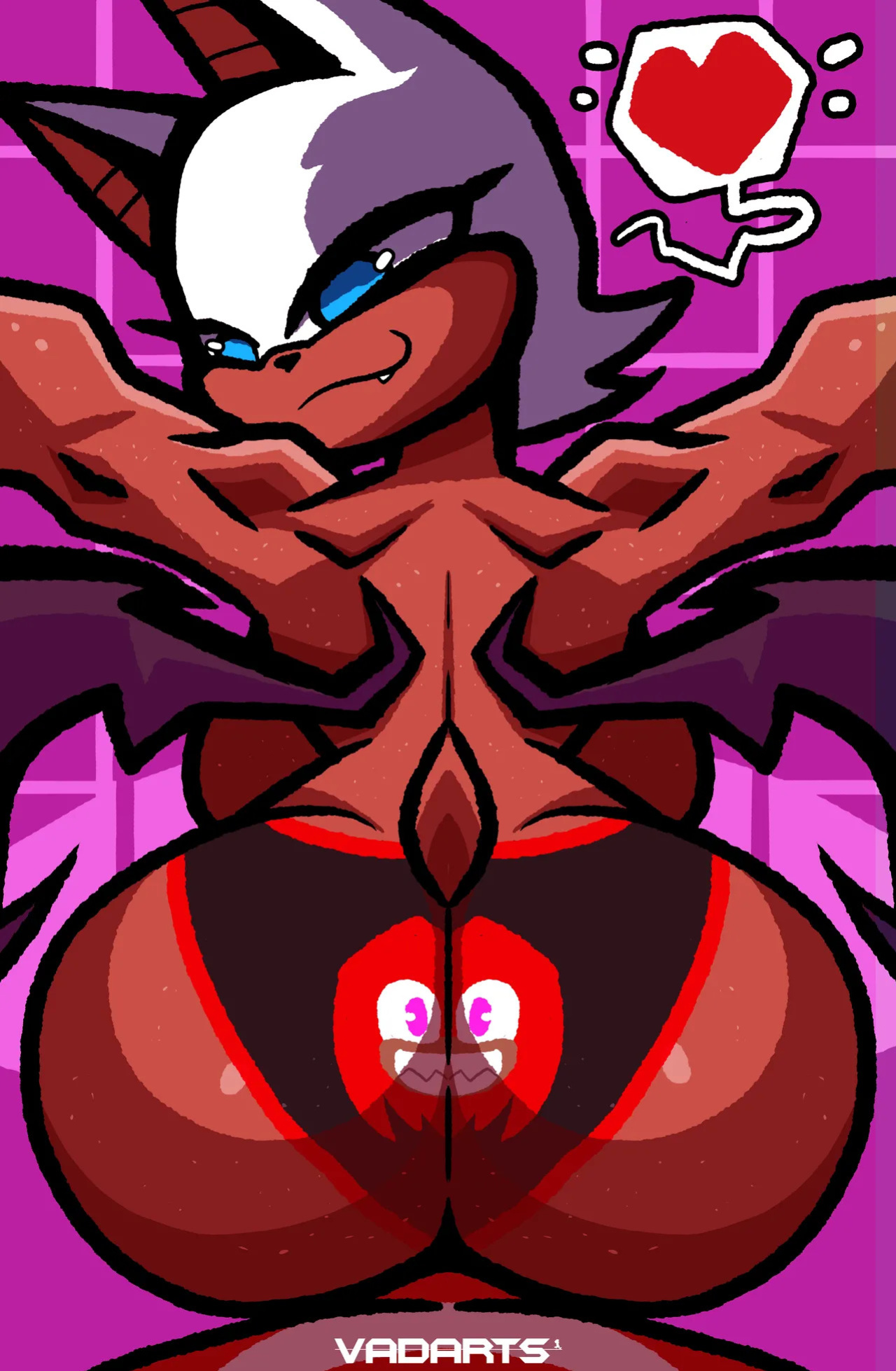 [VADARTS] Knuckles VS Rouge (Sonic the Hedgehog)