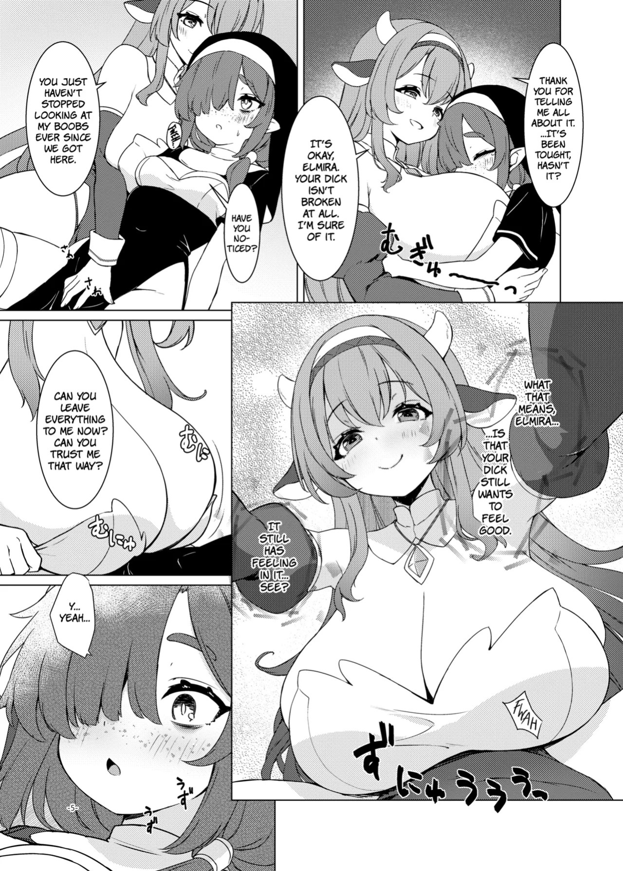 [Umaya (UMA)] Futa Shigo Tsutaete | Futa Dick Bonding [English] [The People With No Name] [Digital]