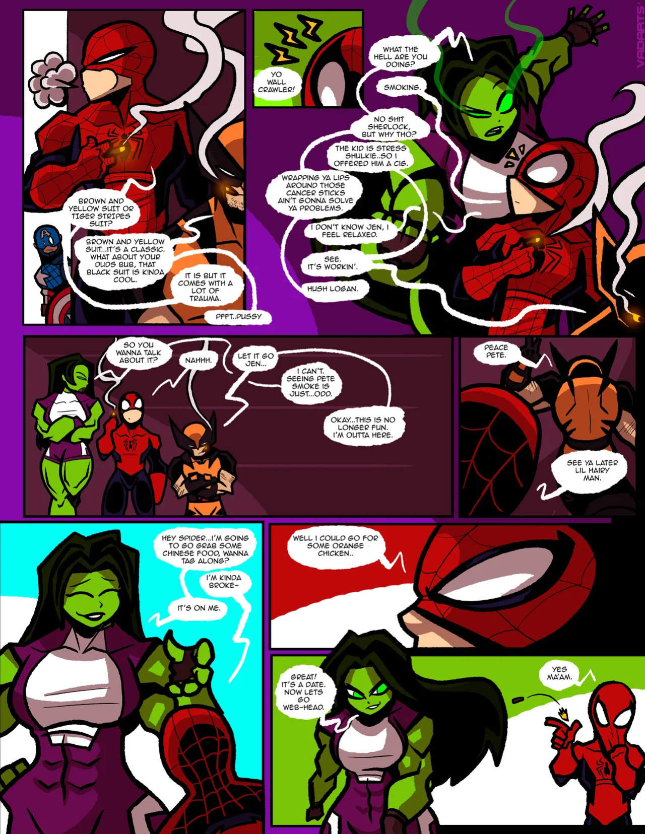 [[VADARTS] She-Hulk & Spidey X-Mas