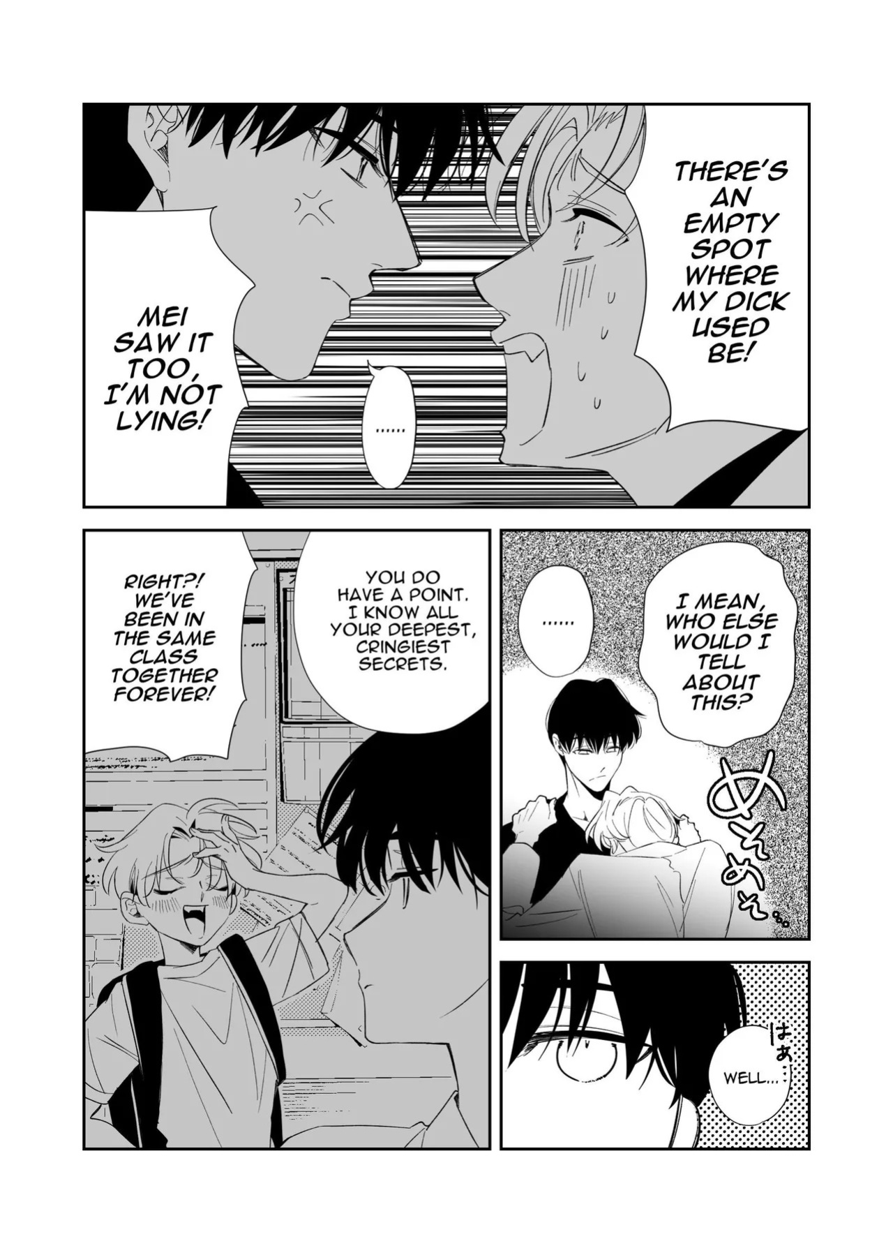 [airpink (yubumi)] Straight Guy Turned Cuntboy Has Intense Mating Sex With His 190cm Longtime Male Friend [Eng]