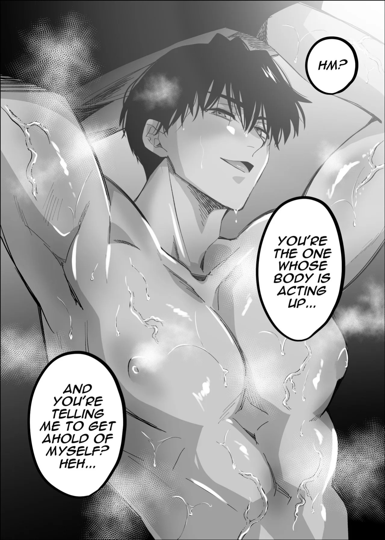 [airpink (yubumi)] Straight Guy Turned Cuntboy Has Intense Mating Sex With His 190cm Longtime Male Friend [Eng]