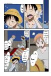 [CHANNEL KING (Fujisaki Kazuko)] Dakishimetara Kiss o Shiyou. (One Piece) [Colorized]