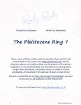 [Disarten and RawlyRawls] The Pleistocene Ring 7