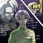 [Future Crossed] Amend: Time Patrol Trunks X Fem Zamasu (Dragon Ball Super)