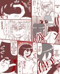 A futanari girl gets her balls hurt during body check