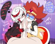 [CaptainKirb] Sage & Eggette press comm (Sonic the Hedgehog)