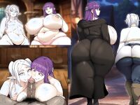 [BitterCream] Fern & Frieren Research for The Town Molester [Uncensored] (Sousou no Frieren/Frieren: Beyond Journey's End)