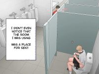[Uoojun][Yaoi Short Comics][Public Toilet]