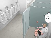 [Uoojun][Yaoi Short Comics][Public Toilet]