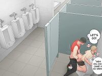 [Uoojun][Yaoi Short Comics][Public Toilet]