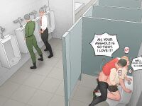 [Uoojun][Yaoi Short Comics][Public Toilet]