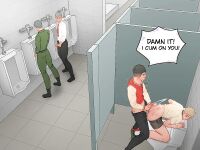 [Uoojun][Yaoi Short Comics][Public Toilet]