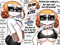 [Greyimpaction] Charlie the Big Tittied Inkling Slut (Splatoon)