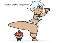 [Quasimodox, Wallace Pires] Akuma & Elena (Street Fighter 6)