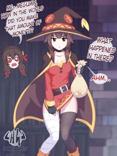 [Hornygraphite] Megumin x Cecily (Konosuba)