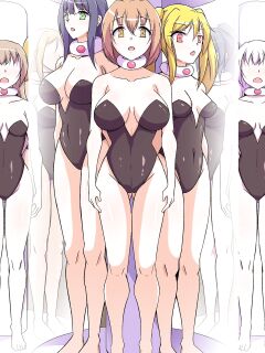 [DL Mate (Aimo)] Onnanoko-tachi ga Shouhin to shite Atsukawareru Sekai 2 ~Mae mo Ushiro mo Shitsukerare Shukka sarete iku Kanojo-tachi~