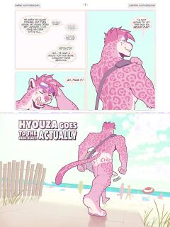 Hyouza Goes To The Nude Beach Actually