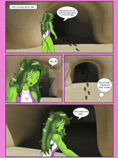 From green to pink