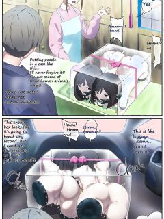A girl left in a human barn by her friend《Part 3》