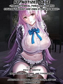 [Seika Kairaku Shoten (Eltoria, mkiBurger, norino)] Hypnotized Sage ~The centennial female sage who couldn’t resist her own hypnosis magic~