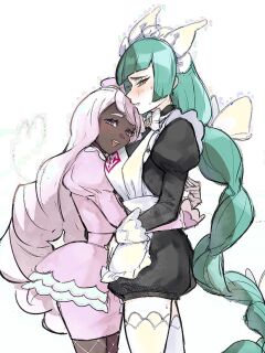 [tencryingemojis] Jacinthe x Lebanne (Pokemon Legends: Z-A)