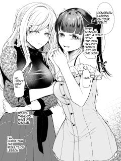 [Nanasaki] [English ver.／Comic] Wall Ass Sales Idol Debut Manga 8page
