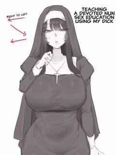 [kkan] Teaching a devoted nun sex education using my dick [Decensored]