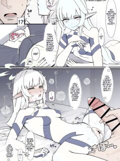 [nameco] Tamesaseru Himari to Sensei | Himari and Sensei Put To The Test (Blue Archive) [English] [Thighs]