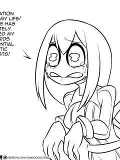[DankoDeadZone] It's Tsuyu's gift but also her curse (My Hero Academia)