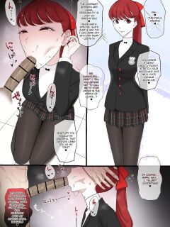 [Giga] Kasumi Yoshizawa x Kamoshida 1+2 (Persona 5) [English]