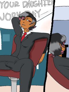 [SynisterStrokes] Bring your daughter to work day