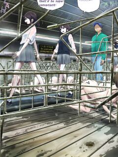I tried going into a stall during a tour of the livestock barn