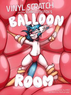 [KRD (KinkyRainbowDash)] Vinyl Scratch and the Loincloth Fox's Balloon Room Preview