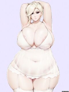 [Angeltights] Overweight (Overwatch) Preview