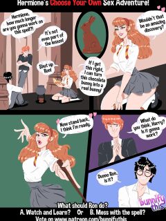 [Bunnify This] Hermione's Chose Your Own Sex Adventure (Harry Potter)