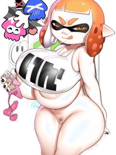 [Greyimpaction] Charlie the Big Tittied Inkling Slut (Splatoon)