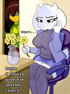 [Araby.] Toriel x Kris Comic.