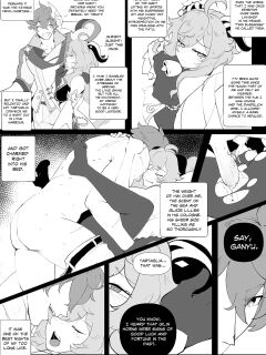 [ThiccwithaQ and others] Tartaglia / Thotgalia [Genshin Impact]