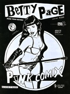 Betty Page Punk Comix #2