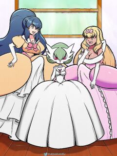 [Flechitas] Ashley and Dawn's Sexy Dress-up (Pokemon)