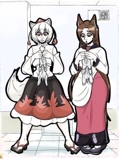 [GagCaterpillar] Touhou x Pokemon commission [English]