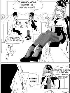 [Sockshop / ヤバい靴下屋さん] Haruna's Secret Pantyhose job at the Cafe